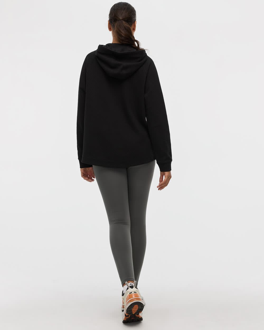 Hooded Jacquard Tunic - Hyba