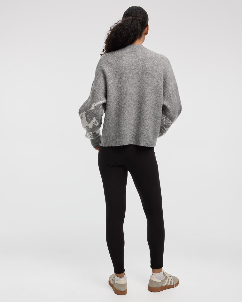 Long-Sleeve Turtleneck Sweater - Hyba
